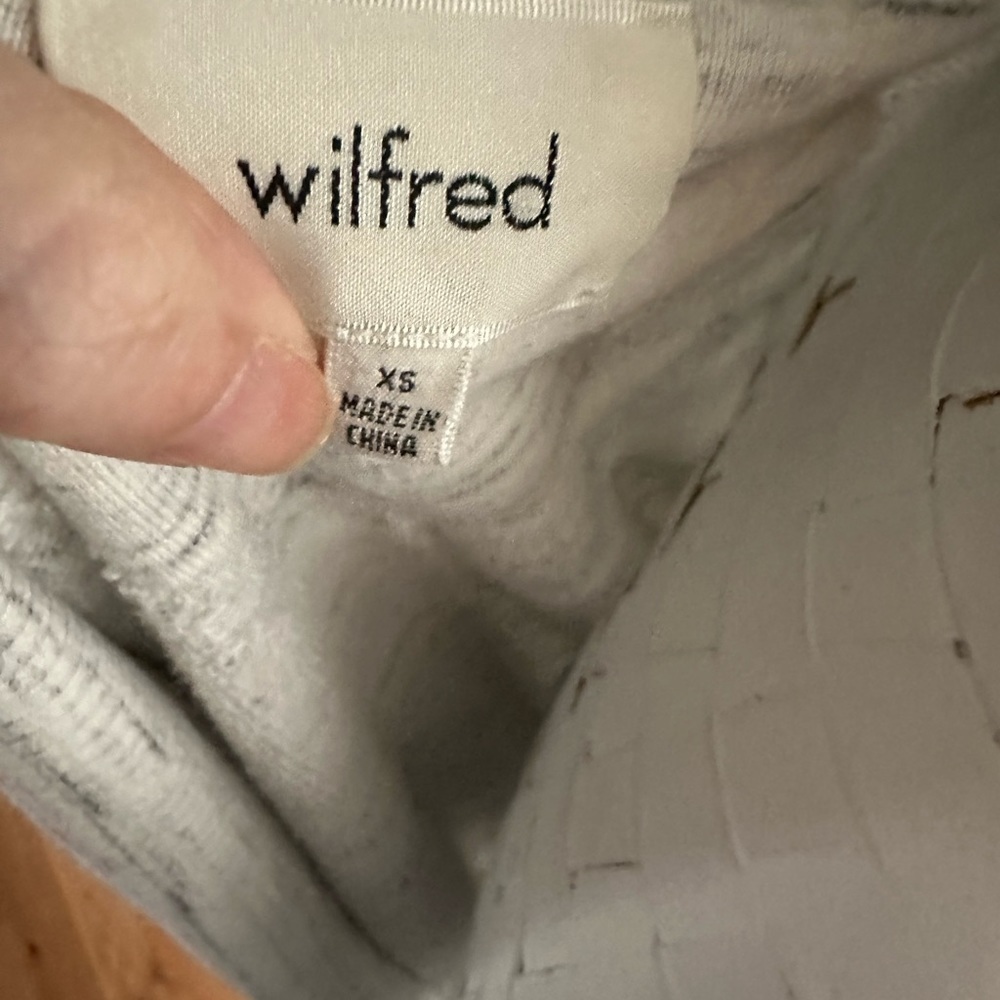 Aritizia Wilfred Diderot Cardigan in mixed gray - Picture 6 of 7